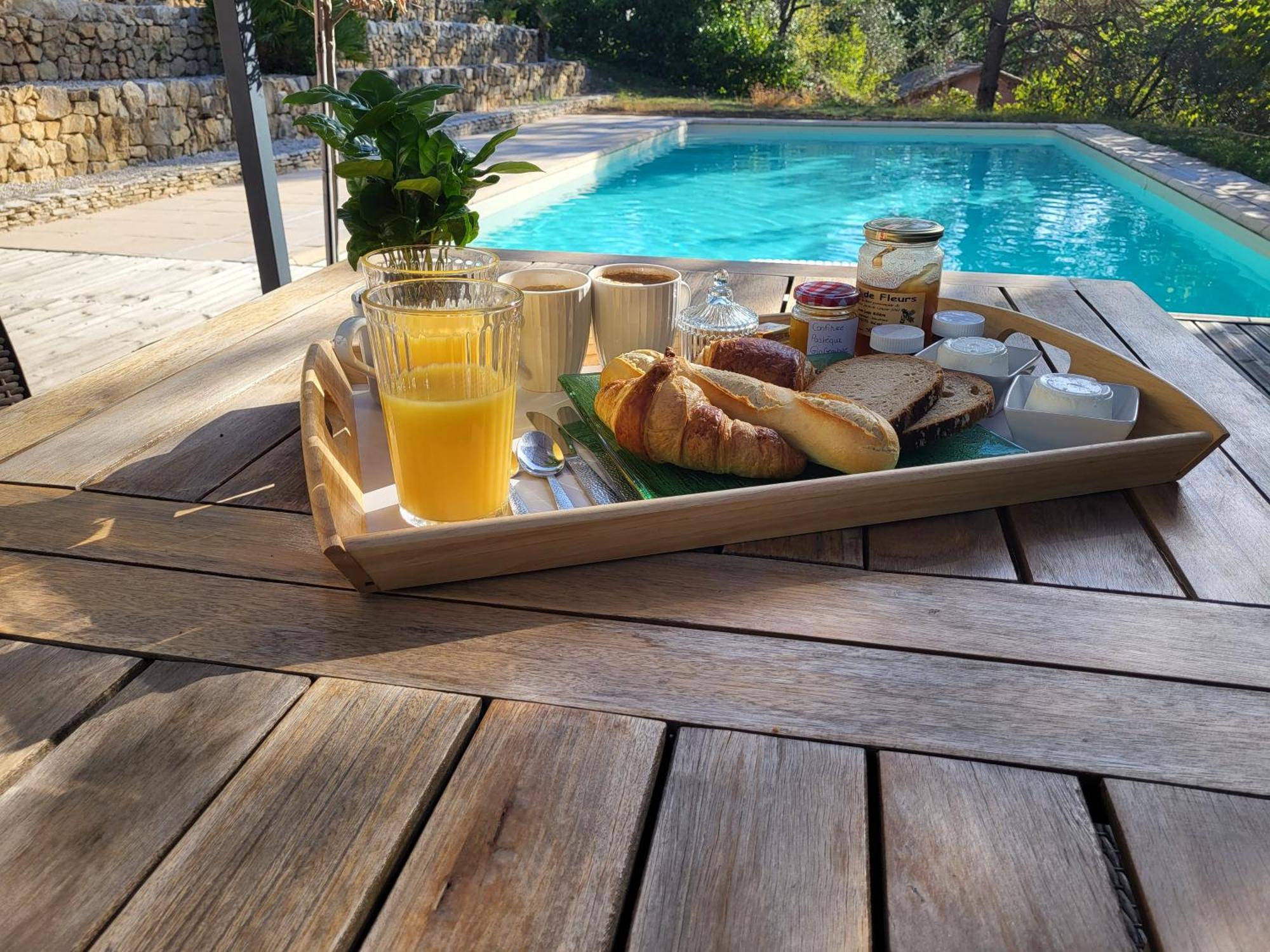 Bed and Breakfast Lou Mas Del Ranc Roquesteron Екстер'єр фото